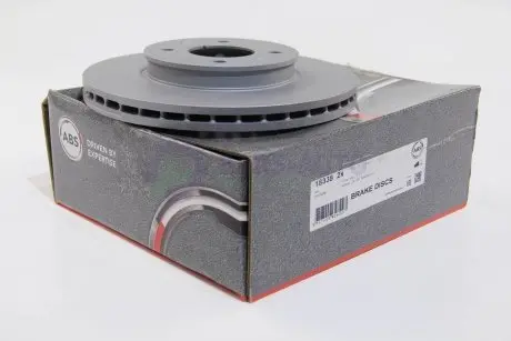 Диск тормозной Hyundai Accent/Kia Rio 11- передн. (ABS) A.B.S. A.B.S. 18338