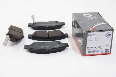 Тормозные колодки пер. Honda Civic 87-01 (sumitomo) A.B.S. 36784