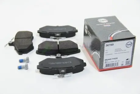 Тормозные колодки пер. Audi 100/80/A4/Caddy/Cordoba (85-04) A.B.S. 36789