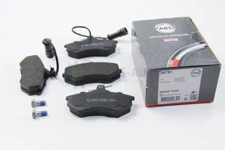 Тормозные колодки пер. Caddy II >9.96/Passat B4/Audi 80 A.B.S. 36791