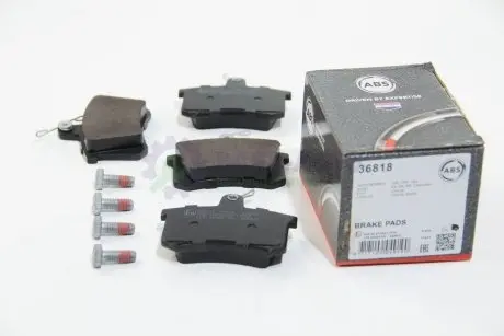 Тормозные колодки зад. Audi 100/80/A4/A6/A8 (84-08) A.B.S. 36818