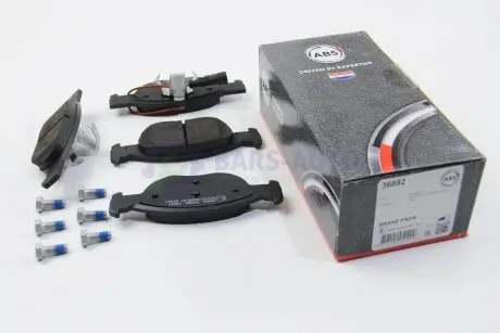 Гальмівні колодки пер. Bravo I/Marea/Punto 95-12 A.B.S. 36892