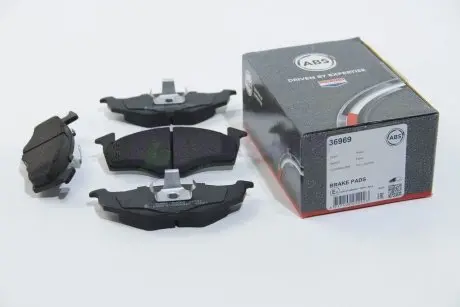 Гальмівні колодки пер. Fabia/Fox/Lupo/Polo (97-14) A.B.S. 36969