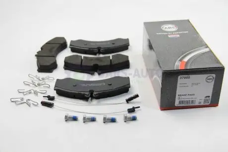 Колодка гальм. диск. MB/VW SPRINTER 400/LT 46 передн. (ABS) A.B.S. 37000