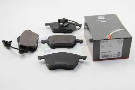 Колодка тормозов. диск. AUDI/VW A6/PASSAT передн. (выр-во ABS) A.B.S. 37156