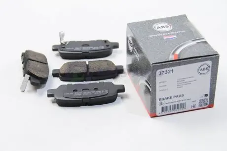 Тормозные колодки зад. Qashqai/X-Trail 07- (38x105,5x14,3) A.B.S. 37321