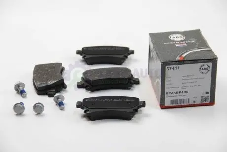 Тормозные колодки зад. Caddy III/Golf V/Audi A4 03- A.B.S. 37411