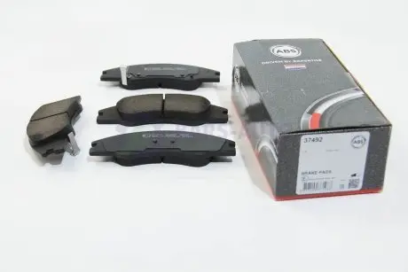Гальмівні колодки пер. Hyundai Accent/Kia Rio 05- (mando) A.B.S. 37492