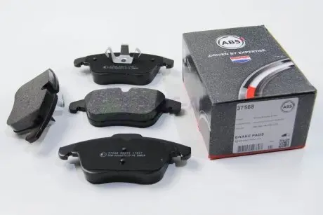 Тормозные колодки пер. V60/S60/XC70/V70/S80/Discovery/Evoque/Freelander/Galaxy/Mondeo/S-Max 06- A.B.S. 37568