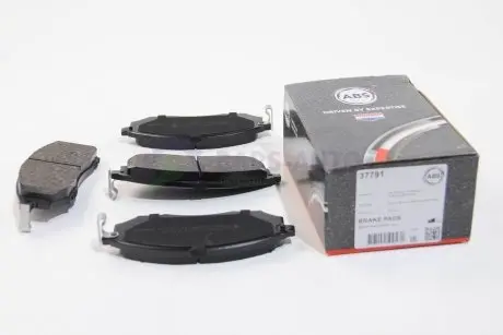 Гальмівні колодки пер. QX50/Q70/Q60/Navara/Qashqai/Murano/Pathfinder/Koleos 01- A.B.S. 37791