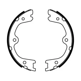 Тормозные колодки, барабанные ABE C01064ABE