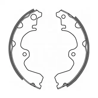 Гальмівні колодки Toyota Paseo ABE C02047ABE