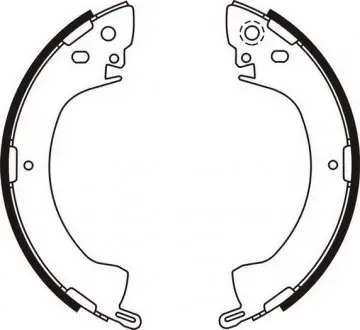 Тормозные колодки, барабанные ABE C05001ABE