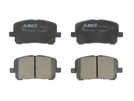 Тормозные колодки, дисковые. ABE C12102ABE