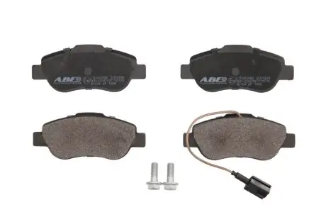 Комплект тормозных колодок передний, Fiat 500; Ford Ka 1.1-1.6 09.02- ABE C1F063ABE