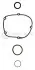 Прокладка (к-кт) передньої кришки Audi A3/A4/A5/A6/Golf/Passat/Tiguan/T5 1.8-2.0 TFSI 04- AJUSA 77006600 (фото 1)