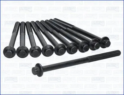 Комплект болтов ГБЦ MAZDA 6 (12-), CX-5 (12-) 2.2d (10шт) AJUSA 81062200