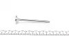 Клапан (випуск) Citroen Berlingo/Peugeot Partner1.4i 96-11 (29.2x7x112.6) (вальцювання) AMP PFIA263-A-0-D (фото 3)