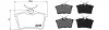 Колодка тормозная задн CITROEN BERLINGO Фургон (B9) (04/08-) APPLUS APLUS 71183BBAP (фото 1)