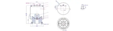 Пневморессор APLUS 91316AP