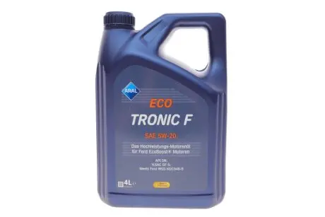 Олива 5W20 Eco Tronic F (4L) (Ford WSS-M2C948-B) ARAL AR-15F456