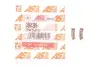 Щітки генератора (12V) (7.7x22.4x20) (вугільні) AS OB9129S (фото 2)