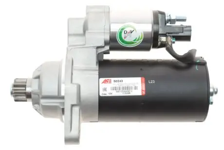 Стартер Audi A3/Q3/Skoda Fabia/Yeti/VW Caddy/T5/Golf/Passat 1.9-2.0 TDI/TSI 03-15 (1.7kw) (z=10) AS S0243