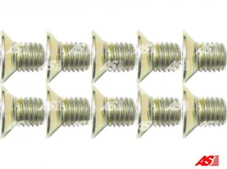 Болт з хрестовидним шліцом з чорного металу AS SRS0019