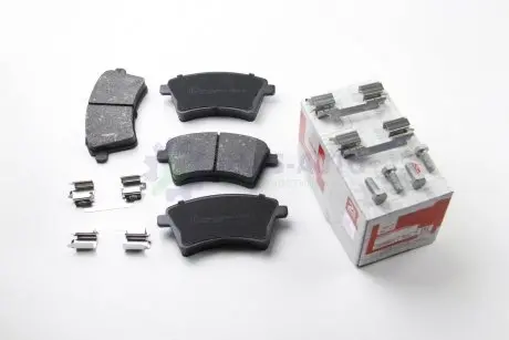 Гальмівні колодки пер. Kangoo 08- (R15/R16) ASAM 55437
