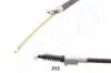 Трос ручного гальма ASHIKA 131-02-215 (фото 2)