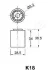 Ролик модуля натягувача ременя ASHIKA 45-0K-018 (фото 2)