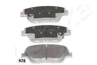 Колодки тормозные передние HYUNDAI SONATA V (NF) / KIA OPTIMA 2.0 12- ASHIKA 50-0K-K28