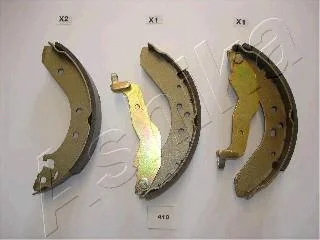 Колодки гальмівні барабанні (комплект 4 шт) ASHIKA 55-04-410