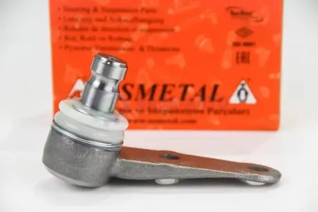Опора шаровая (передняя/снизу/R) Audi 80/90 86-91 ASMETAL 10AU05