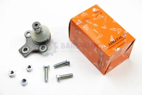 Опора шаровая (передняя/снизу) Caddy II/Golf III/Passat B3/B4 (конус 19мм) ASMETAL 10VW1100