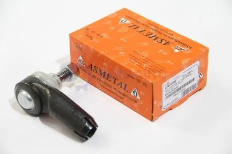 Наконечник рулевой тяги (L) Audi 100 (4A/C4) 2.0-4.2 90-94 (L=75mm) ASMETAL 17AU1000