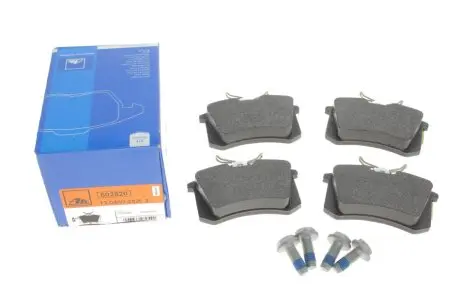 Колодки тормозные (задние) VW Caddy 04-15/Golf 97-16/Passat B5 96-05/Skoda Fabia/Citroen/Peugeot 99- (Lucas/TRW) ATE 13046028202