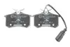 Тормозные колодки (задние) Ford Galaxy 95-06/VW Sharan/Seat Alhambra 95-10/Ibiza 03-08 (+датчик) ATE 13046028592 (фото 4)