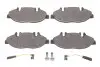 Колодки тормозные (передние) MB Vito (W639) 03- ATE 13046038192 (фото 1)