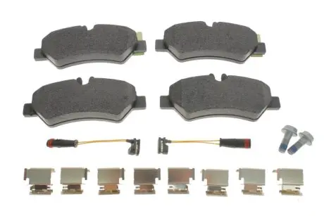 Тормозные колодки (задние) MB Sprinter (W906) 309-519 06-18 (BOSCH) (+датчики) ATE 13046038372