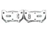 Колодки тормозные (передние) Audi Q5 16- (Brembo) ATE 13046047002 (фото 3)