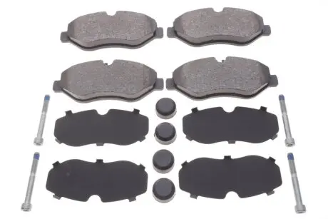 Колодки тормозные (передние) MB Sprinter (906,907,910)/VW Crafter 06-/MB Vito (W639) 03-/(W447) 14- ATE 13046048772