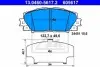 Комплект гальмівних колодок з 4 шт. дисків ATE 13.0460-5617.2 (фото 1)