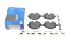 Колодки гальмівні (задні) BMW 5 (F10-F11/G30-31)/X3 (F25/G01)/ X5 (G05) 10- (Lucas/TRW) Ceramic ATE 13047027602 (фото 2)