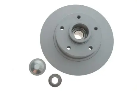 Диск тормозной (задний) Renault Megane III/Scenic III 08-(260x8)(с подшипником)(+ABS) ATE 24010801182