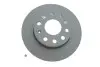 Диск гальмівний (задній) Audi A3/Skoda Octavia/VW Caddy/Golf/Touran 03-15 (256х12) (з покр) (повний) ATE 24011201581 (фото 1)