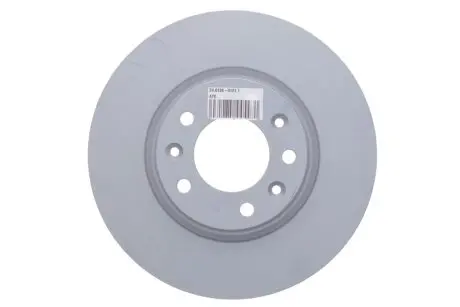 Диск тормозной (передний) Peugeot 407 04-10/508 10-18/Opel Combo 18- (283x26) (с покр.) (вентилированный) ATE 24012601211