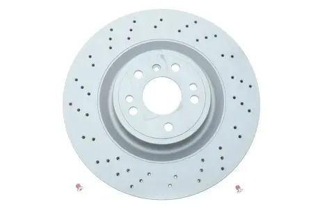 Диск тормозной (передний) MB M-class (W166) 11-15/GLE (W166) 15-19 (350x32) (с отверстиями) (вент.) ATE 24013201791