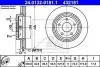 Диск тормозной (передний) Jeep Cherokee/Grand Cherokee 3.0D-6.4 10- (330x32) ATE 24013201811 (фото 1)