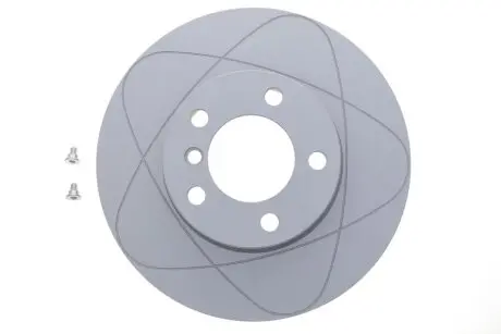 Диск тормозной (передний) BMW 3 (E90/E91/E92/E93) 04- (312x24) (с покрытием) PowerDisc ATE 24032402031